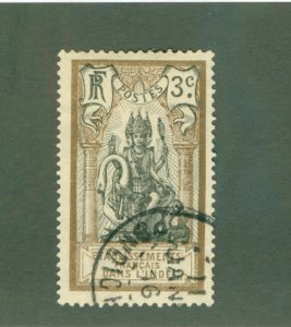 FRENCH INDIA 28 USED BIN $0.50