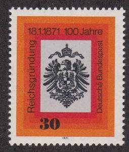 Germany # 1052, Imperial Eagle, Mint NH, 1/2 Cat.