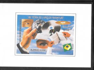 Brazil #2478 First Day Ceremony Program Souvenir Sheet (12129)