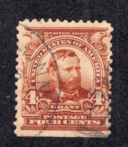 US 1903 4c brown Grant, Scott 303 used, value = $2.25