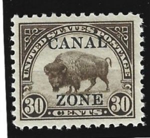 Canal Zone Scott #93 Mint  30c Sharpe Top A O/P 2021 CV $5.75