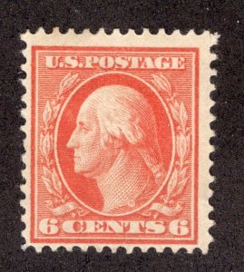 US #379 SIX CENT WASHINGTON *MINOR FAULT ~0342