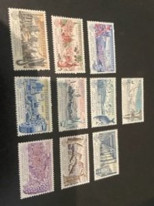 Czechoslovakia sc 1070-1079 MH comp set
