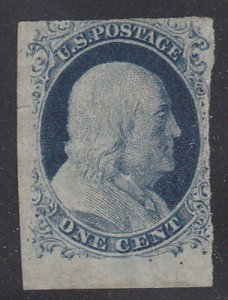 MALACK 7 F-VF OG H, sheet margin single, Very Fresh! w1907