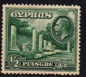 Cyprus,#126,1934,used,KGVI