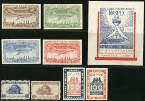 ASDA NASPEX New York Philatelic Pan-American Exhibit Show Cinderella Stamp Label