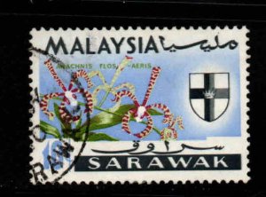 Malaysia Sarawak Scott 232 Used tamp