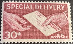 U.S.# E21-MINT NEVER/HINGED---SINGLE---SPECIAL DELIVERY---1957