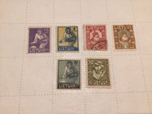 Lithuania mounted mint  and used stamps A10113