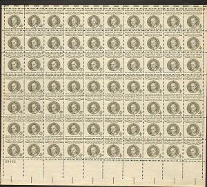 US #1136 Mint Sheet Champion Liberty 4c 