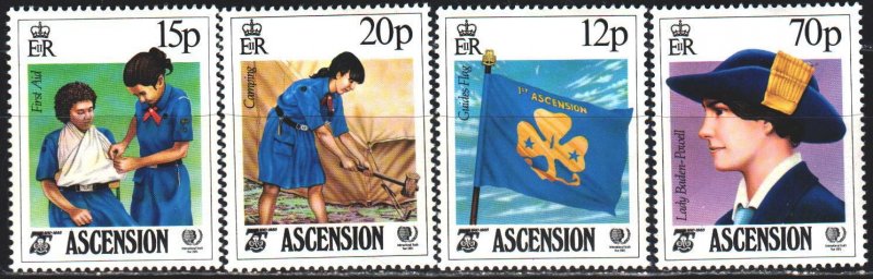 Ascension. 1985. 386-89. Scout meeting. MNH.