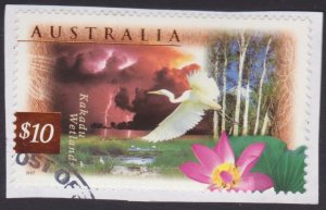 AUSTRALIA - 1997 Nature of Australia - Kakadu Wetlands Reprints $10 Kakadu