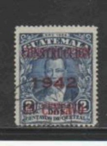 GUATEMALA #RA18 1942 POSTAL TAX F-VF USED a