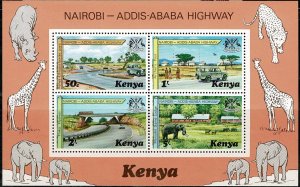 Kenya #97a MNH SS Nairobi Highway