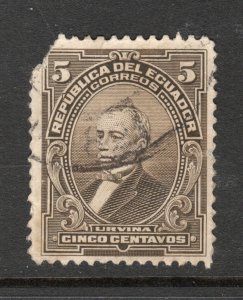 Ecuador Scott# 209  used single  DAMAGED