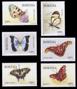 Romania 2011 Scott #5248-5253 Mint Never Hinged