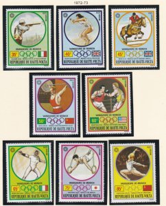 Burkina Faso # C109-123, Munich Olympic Winners, Mint NH, 1/2 Cat.