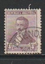 1916 Argentina - Sc 220 - used VF - single - Laprida