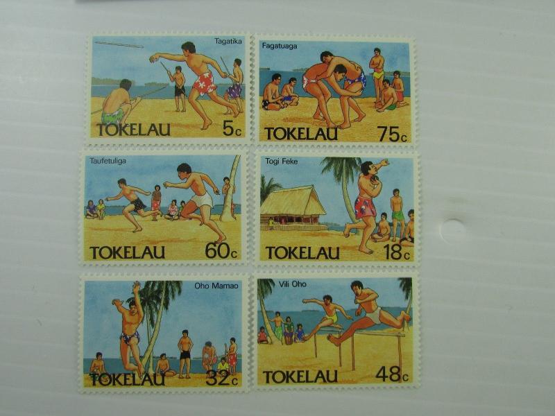 1987 Tokelau SC #144-49 OLYMPIC SPORTS  MNH  stamp set