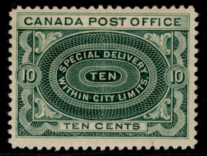 CANADA GV SG S3, 10c yellowish-green, M MINT. Cat £70.