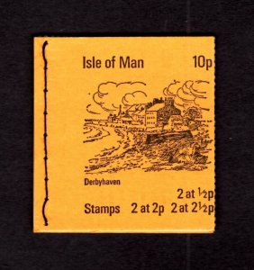 Isle of Man #SB1 (1973 10p booklet) VFMNH  CV £12.00