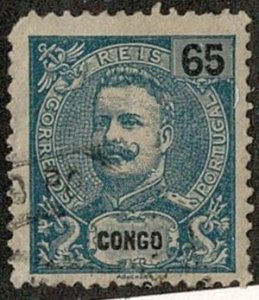 Portuguese Congo #23 used 65r king