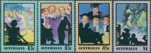 Australia 1991 SG1295-1298 Radio Broadcasting set MNH