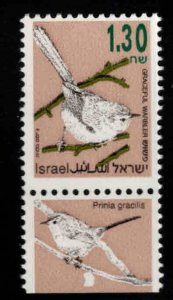 ISRAEL Scott 1143 MNH** Bird stamp with tab