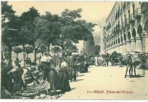 00692 Espa a Spain Vintage Postcard POSTAL ANTIGUA AVILA