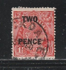 Australia 106 U Surcharge