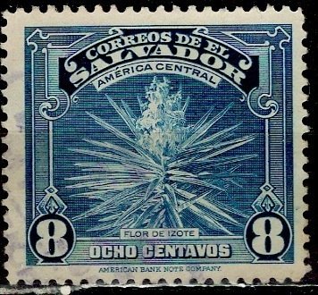 Salvador; 1938: Sc. # 578: O/Used Single Stamp