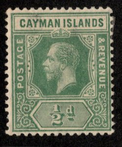 Cayman Islands Scott 33 Unused hinged.