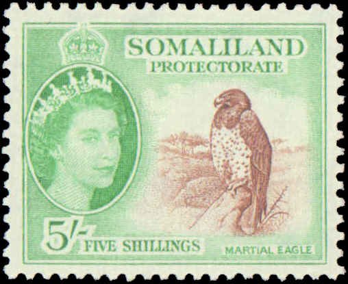 Somaliland Protectorate #128-135, 137, 138, Incompete Set(10), 1953-1958, Hin...