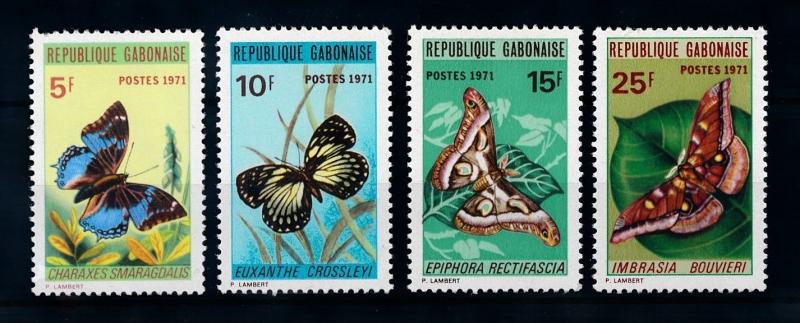 [70624] Gabon 1971 Insects Butterflies  MNH