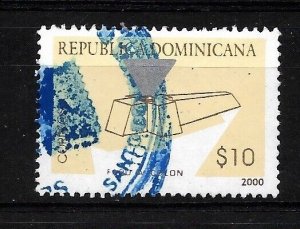 DOMINICAN REPUBLIC YEAR 2000 COLUMBUS LIGHTHOUSE USED VF