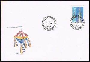 Finland-Aland 9,FDC. 1985. Midsummer Pole.