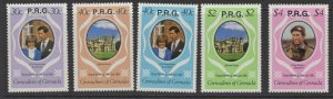 GRENADA GRENADINES SGO15/9 1982 ROYAL WEDDING MNH