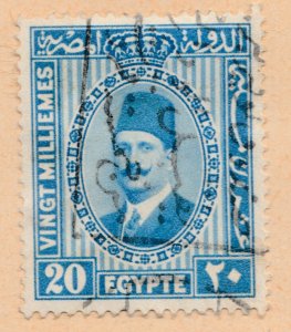 1932 King Fuad 20m Used Stamp A29P25F33118-