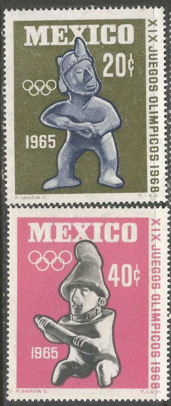 MEXICO 965-66 MNH 1141F-2