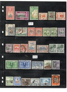 CEYLON COLLECTION ON STOCK SHEET MINT/USED