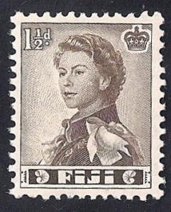 Fiji #165  1 1/2p Queen Elizabeth 2, mint OG NH VF