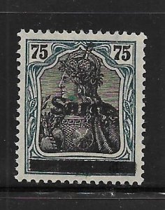 SAAR, 15 , MINT HINGED, GERMAN STAMPS OVPTD