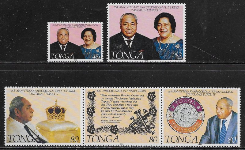Tonga Scott #'s 819 - 821 MNH