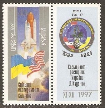 1997 Ukraine 224Tab Shuttle Launch