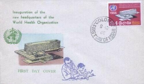 CEYLON - UN WHO - Overseas Mailers