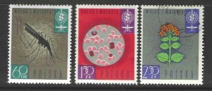 Poland 1087-1089  Complete  Mint/Used SC:$.80