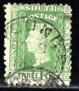 Australia New South Wales Scott # 63, used, perf 11x12