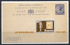 Jamaica 1979 Sc#458a.STAMPS ON STAMPS/SIR ROWLAND HILL S/S MNH