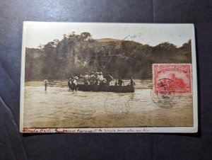 1925 Republic of Haiti RPPC Postcard Cover Port Au Prince to Guanabacoa