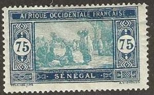 Senegal 109, mint hinged, light crease. 1925.  (s651)